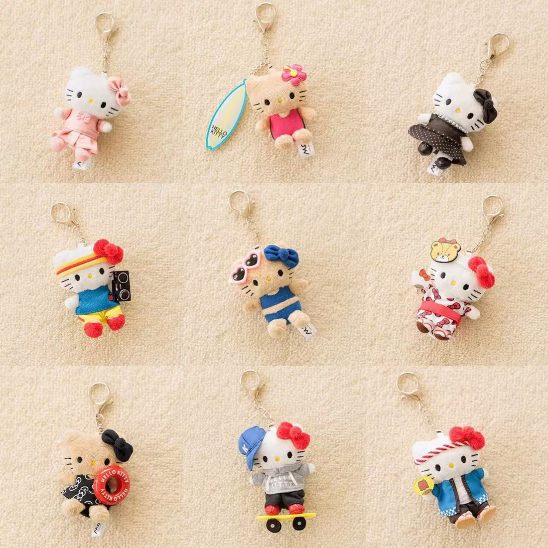 【limit 1】Sanrio｜Hello Kitty x me% Mascot Holder /Plush Keychain