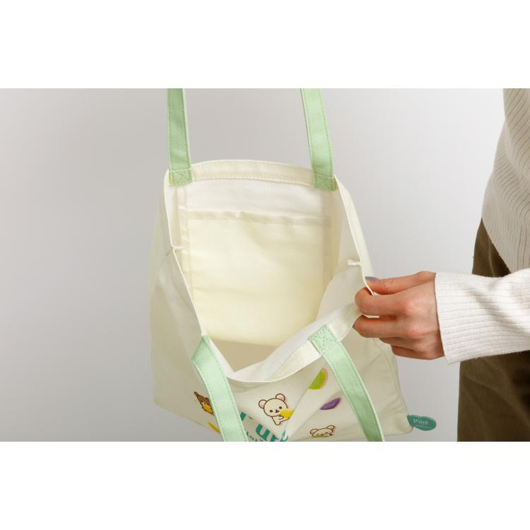 Rilakkuma｜Pure Gummy Tote Bag｜39cm x 32.5cm approx.