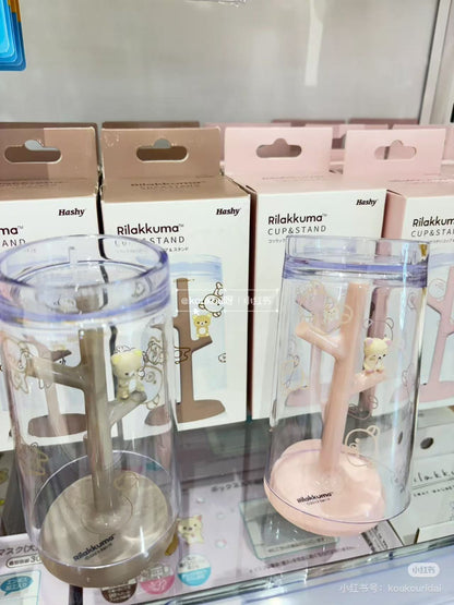 Rilakkuma｜Gargle Cup &amp; Stand｜W65×D65×H123 (mm) approx.