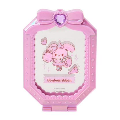 Sanrio｜Cheering Everyone On! Cheer Tales Gorgeous Jewel Folding Mirror Stand｜8×2×11.5cm approx.