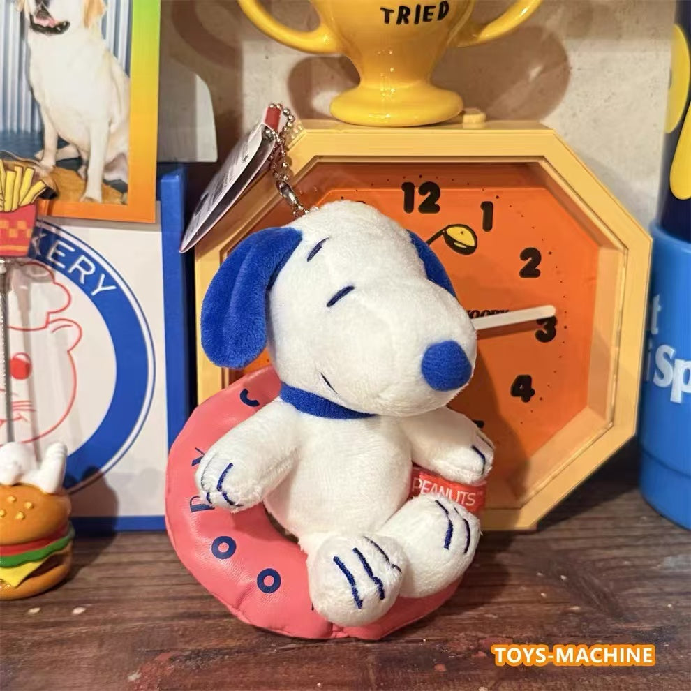 Snoopy｜Peanuts Chill Life Mascot Holder /Plush Keychain｜11×8.5×8cm approx.