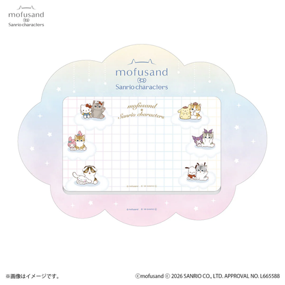 Mofusand｜Sanrio Characters Large Free Space Memo Pad｜100 sheets