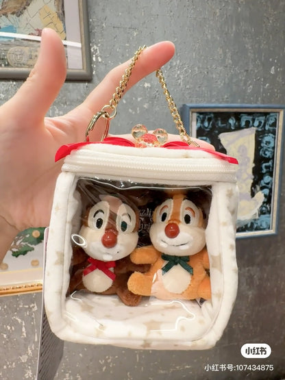 Disney迪士尼｜东迪2024圣诞限定 mini毛绒挂件/吊坠/拉链头/手机扣