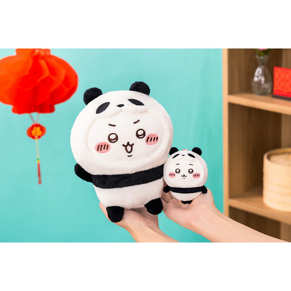 Chiikawa 吉伊卡哇｜Panda Mascot熊猫毛绒玩偶挂件/包挂｜约H110×W85×D40mm