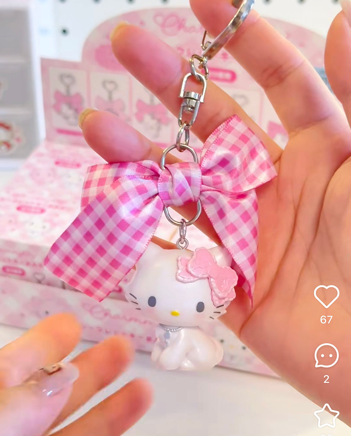 【limit 3】Sanrio｜My Furbaby Charmmykitty Secret Ribbon Charm mystery bag/blind box/All 8 types｜1pcs