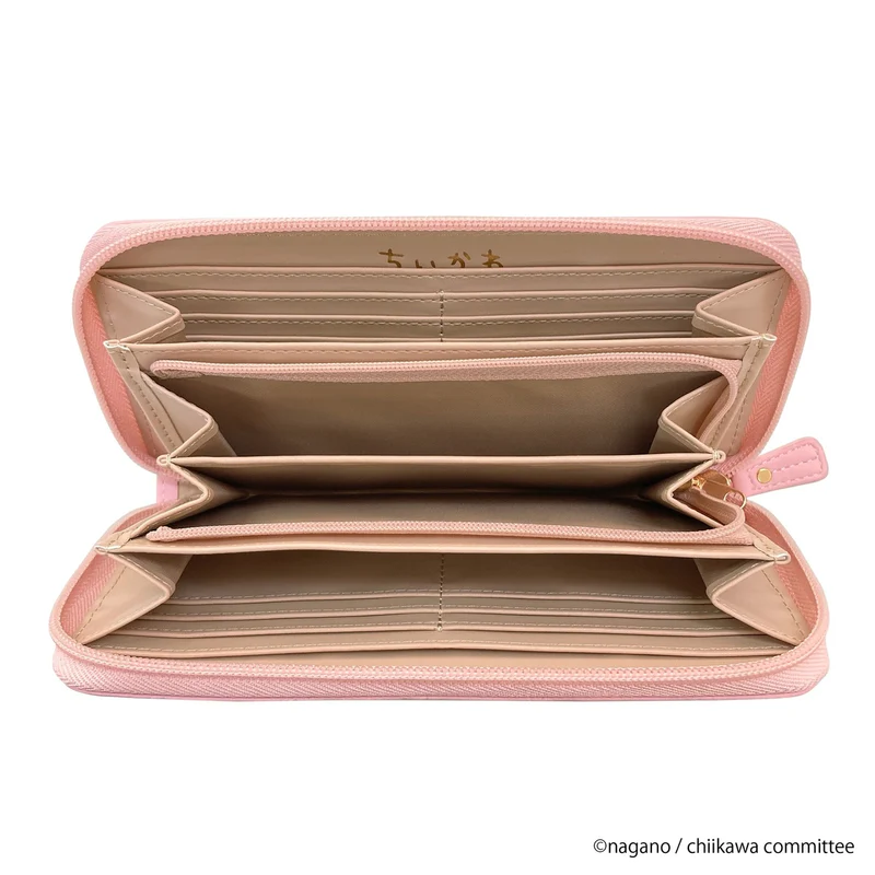 Chiikawa｜Print Patch type folding long wallet｜97×197×23mm approx.