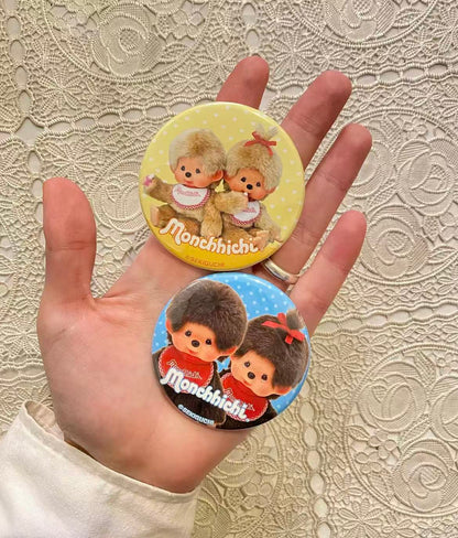 Monchhichi｜Colorful Secret Can Badge mystery bag/blind box/All 10 types｜1pcs