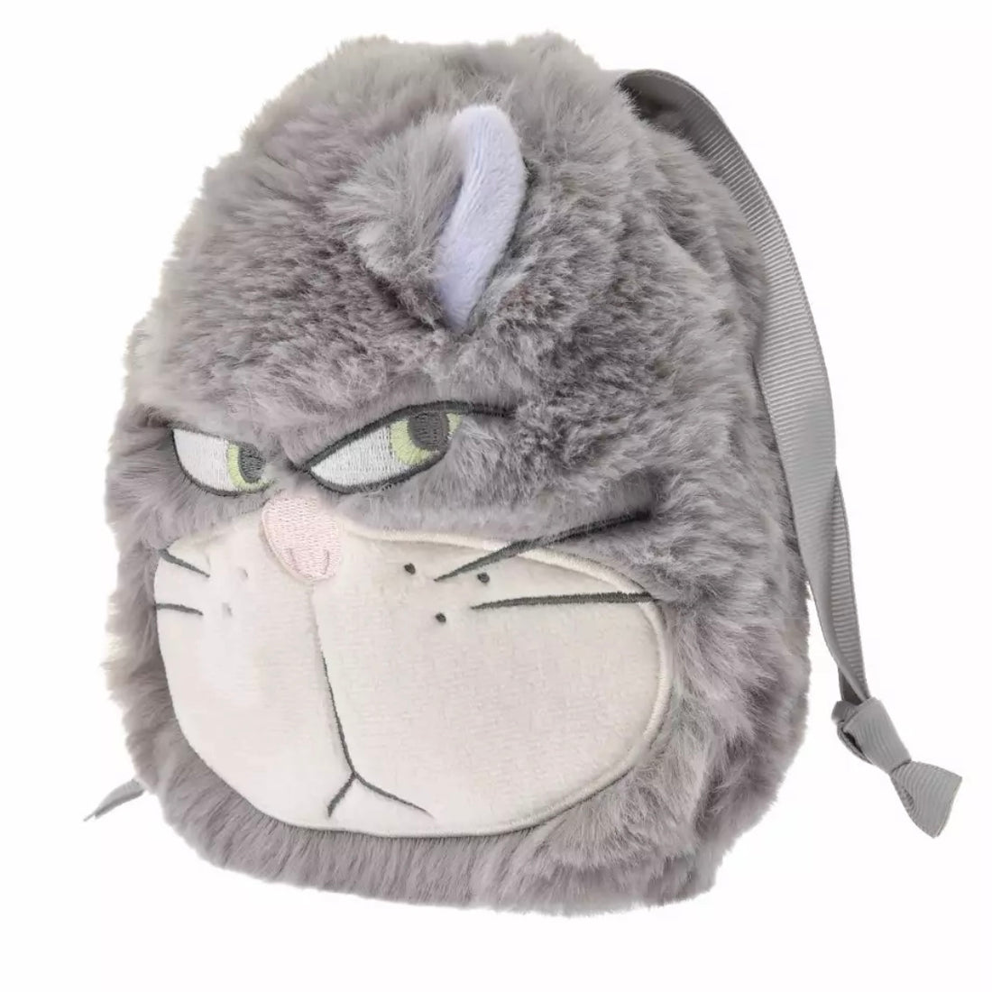 Disney|超好rua柔软拽拽路西法猫巾着/束口袋|縦約18×横17×厚み5(cm)