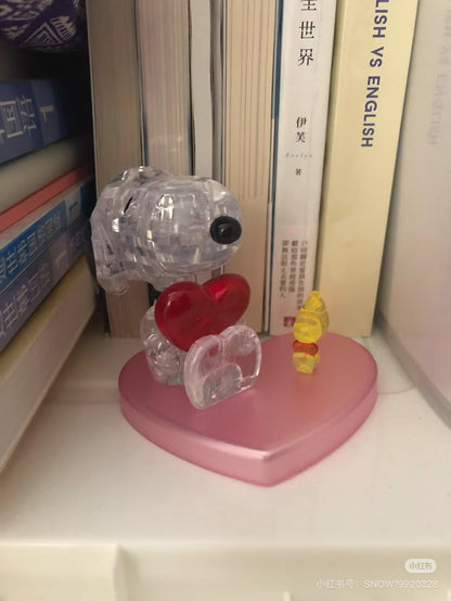 Snoopy｜Beverly Crystal 3D Puzzle ｜ 95×175×48mm approx.