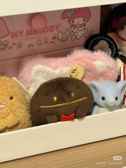 Sumikko gurashi｜Bean Master mini Tenori Plush Doll Chocolate Fair San-X Japan｜60×55×50mm approx.
