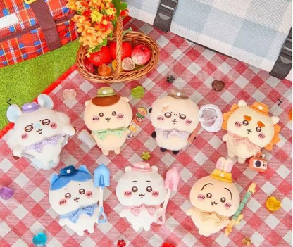 chiikawa｜picnic Mascot Holder /Plush Keychain