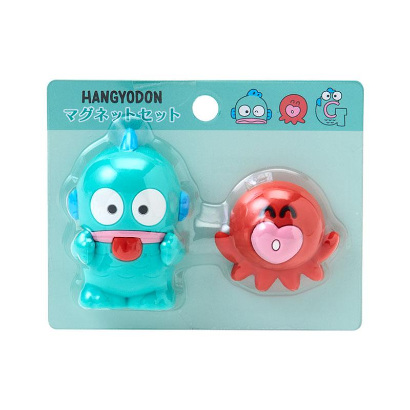 Sanrio｜Hangyodon &amp; Bad Badtz-Maru Funny Face Design Magnet Set｜ W3.5 x D2.3 x H5cm approx.