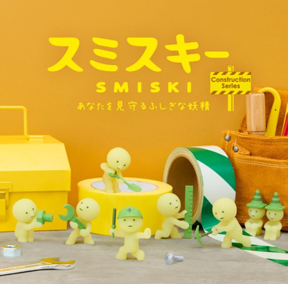 SMISKI｜Mini Glow Figure - CONSTRUCTION mystery bag/blind box/All 6 types｜1pcs