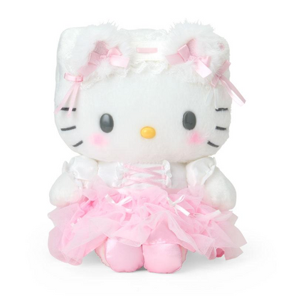 【limit 1】Sanrio｜White Cat Ballerina Plush Dolls/Plush Toy｜W17 x D15 x H21cm approx.