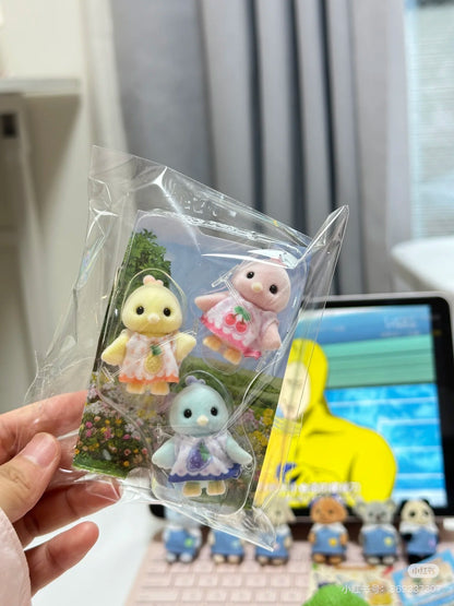【limit 1】SylvanianFamilies｜Citrus Bird Family Set