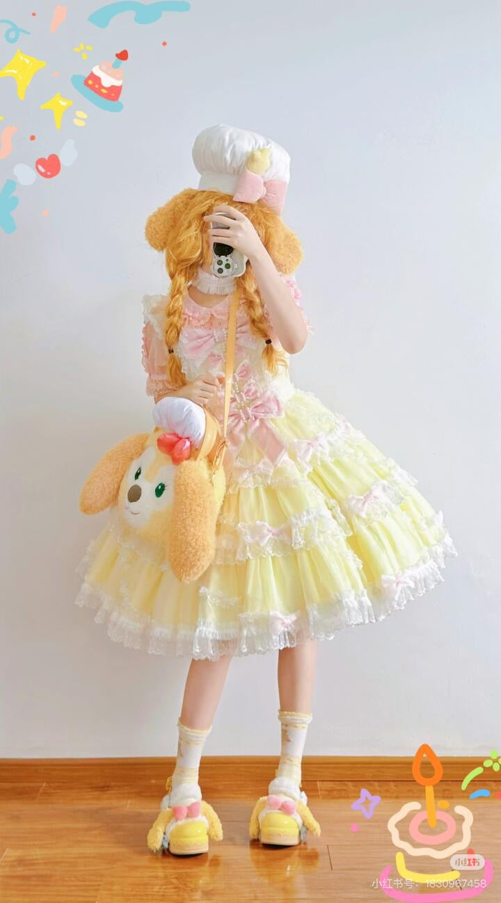 Disney SH｜超萌毛绒大脸包/多种背法/可双肩背/斜挎/手拎