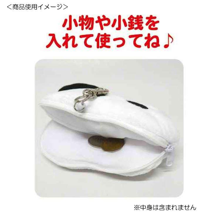 Snoopy｜Case with Reel Die-Cut Pouch  ｜ H106 x W148 x D48mm approx.
