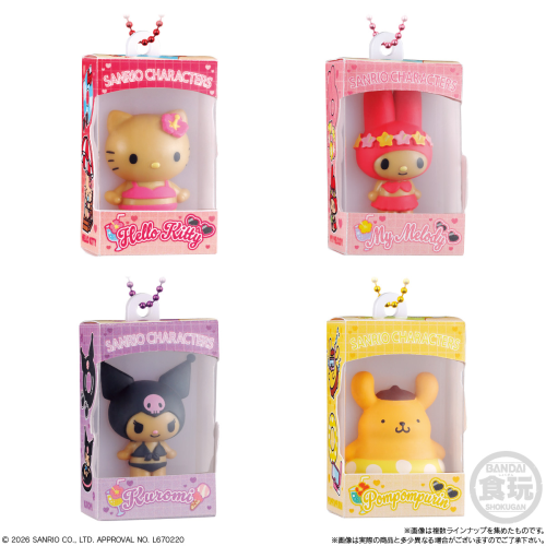 Sanrio｜Characters Chocolate Box Box Figure Collection 2026 mystery bag/blind box/All 12 types｜1pc