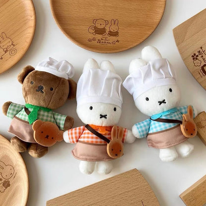 Miffy Bakery｜Kitchen Limited Roasted Bread Mascot Holder /Plush Keychain｜17x15x5cm approx.