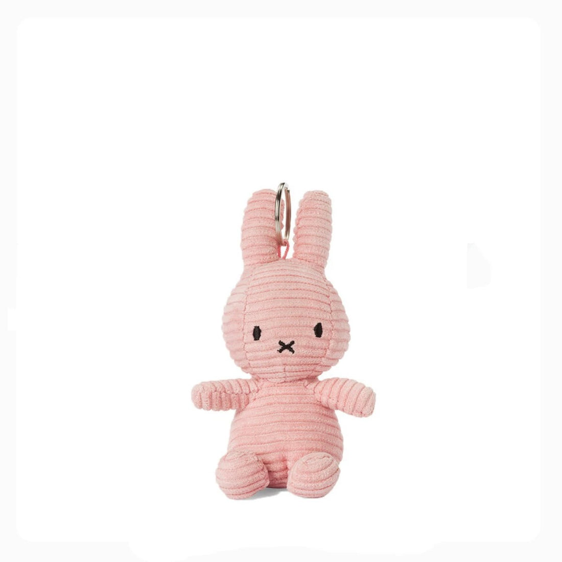 Miffy｜Keychain ECO Corduroy Mascot Holder /Plush Keychain｜10 cm – 4″
