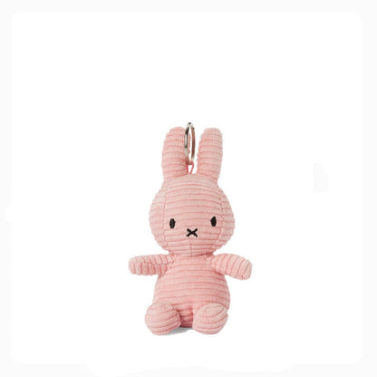 Miffy｜Keychain ECO Corduroy Mascot Holder /Plush Keychain｜10 cm – 4″