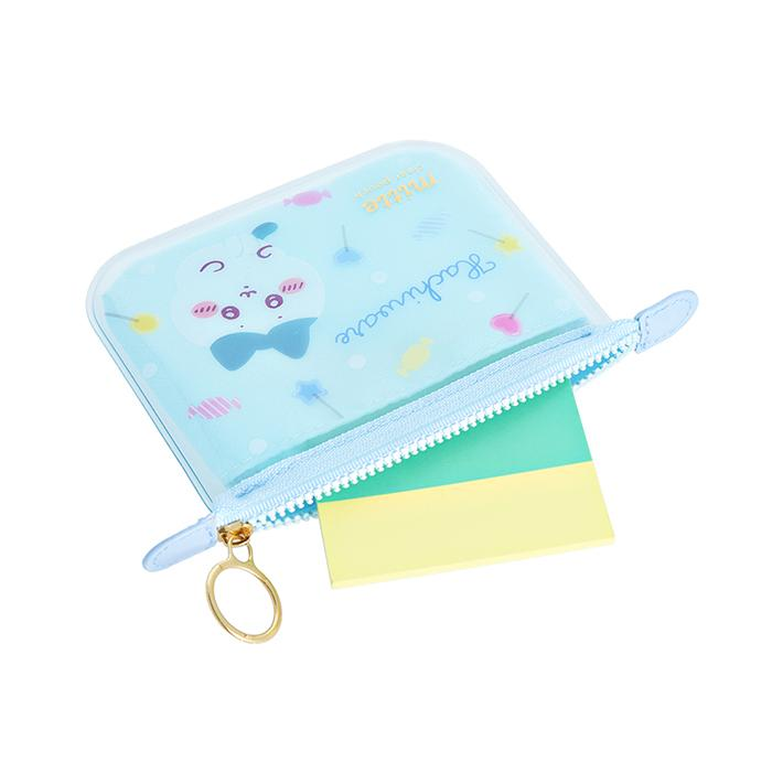 chiikawa｜Clear Mini Flat Pouch "mitte"｜H100×W170×D10mm approx.