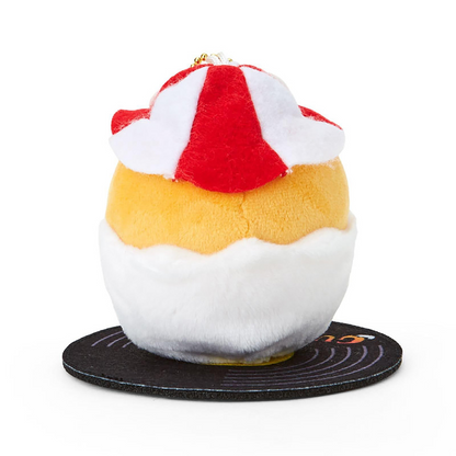 Sanrio三丽鸥｜ Original Mascot Holder - Kirimichan/Gudetama / Summer Festival夏日音乐祭三文鱼切片懒蛋蛋毛绒挂件/包挂｜約11.5 x 10.3 x 8.3cm
