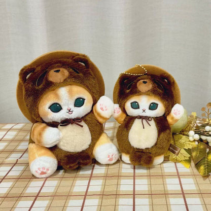 Mofusand｜Kyoto Plush Dolls/Plush Toy｜H165 x W125 x D175mm approx.