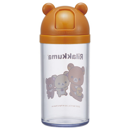 Rilakkuma轻松熊｜轻松熊树脂调味罐/调味瓶/3种开口｜ 约直径64×145.5mm