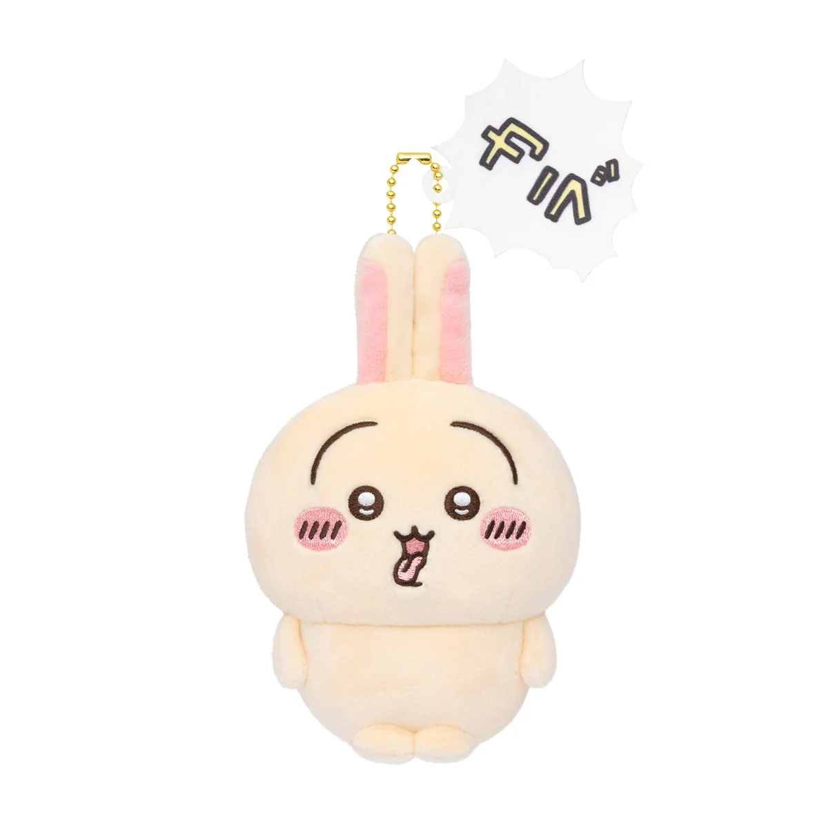chiikawa｜Hangover Mascot Holder /Plush Keychain｜H100×W80×D65mm approx.