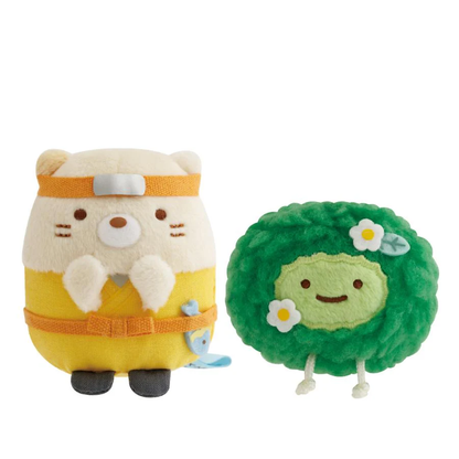 Sumikko gurashi｜Neko Cat Weed Ninja Set mini Tenori Plush Dolls/Plush Toy