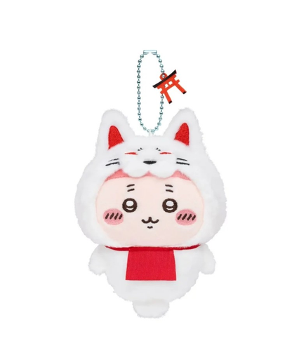 Chiikawa｜Fushimi Inari Mascot Holder /Plush Keychain｜H140 x W85 x D70mm approx.