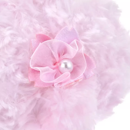 Disney迪士尼｜ Cherry Blossom Sakura 2025Collection  PlushToy 东迪2025年限定樱花粉坐姿可爱角色毛绒玩偶/公仔/超好摸玫瑰卷毛｜ 约25.5×23×20cm