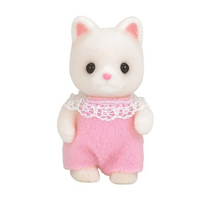SylvanianFamilies森贝儿家族｜Persian Cat Baby波斯猫宝宝植绒站宝/玩具/过家家