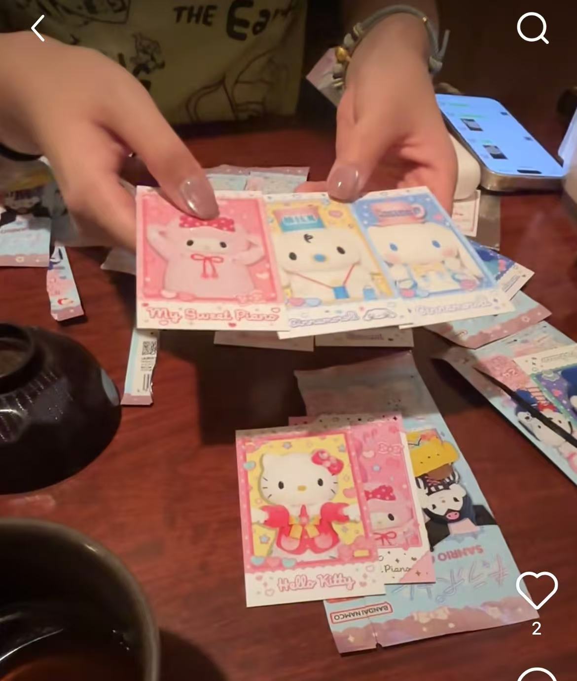 Sanrio｜Heart Character Portrait Sanrio Characters Live Character Ver. 2 mystery bag/blind box/All 24 types｜1pcs
