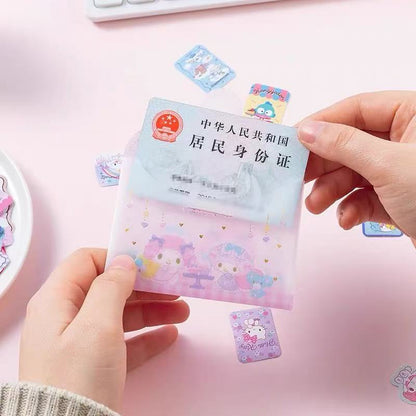 Sanrio｜Flake Sticker &amp; Case Set｜40piece