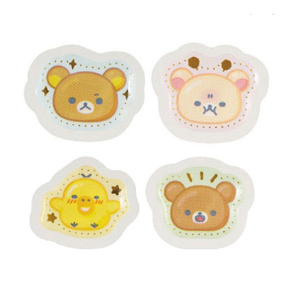 Rilakkuma｜Rilakkuma Lab Secret Research Puffy Gold Foil Stamping Drop Seal Bits｜24piece