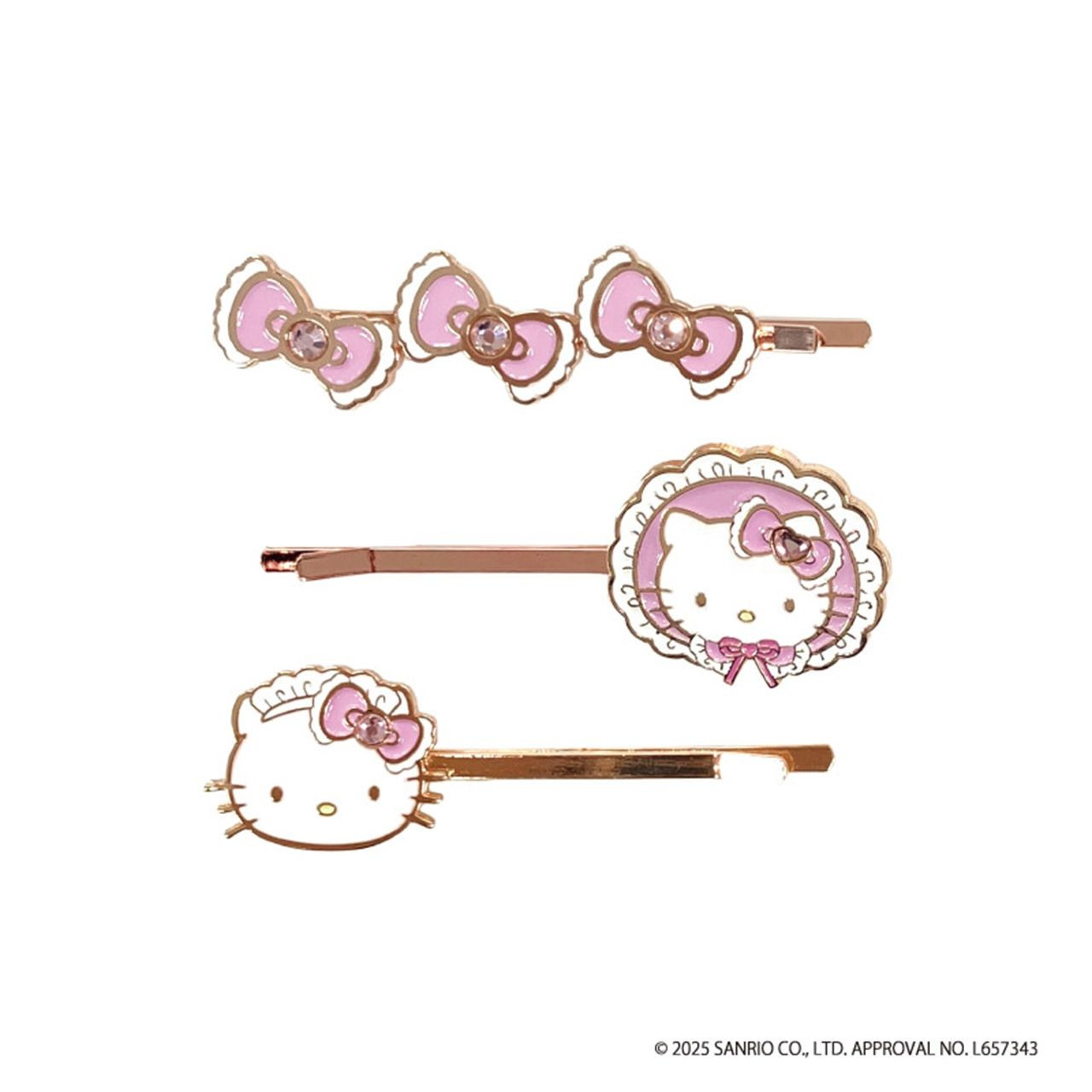 Hello kitty｜Lolita Fashio Hairpin Set｜H16xD65mm approx.