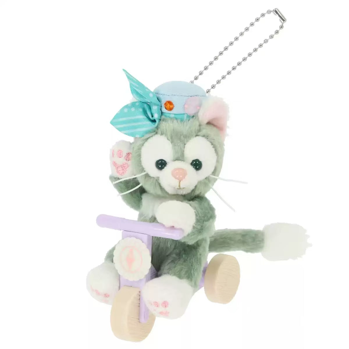 Disney｜Tokyo DisneySea 25th Anniversary Duffy "Find Your Beautiful Blues" Mascot Holder /Plush Keychain