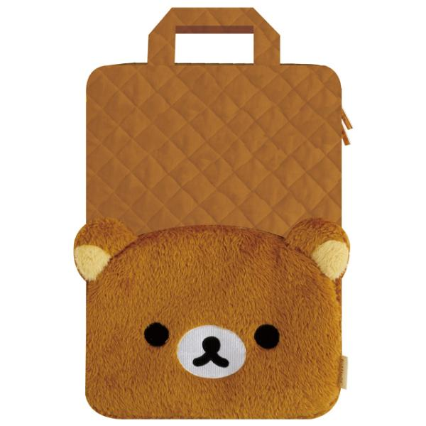 Rilakkuma｜Stay with Me Quilted Face Laptop PC Bag｜350×250×20mm approx.