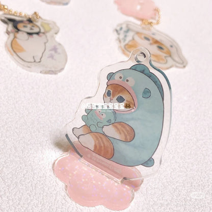 Mofusand｜Sanrio Characters Ackry Keychain Collection mystery bag/blind box/All 6 types｜1pcs