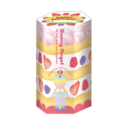 Sonny Angel｜Happy Birthday Gift Series Cake mystery bag/blind box/All 6 types｜1pcs