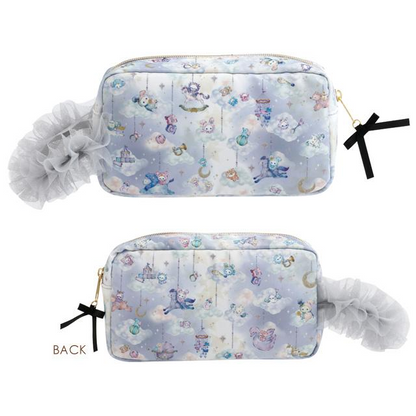 Sentimental Circus｜San-X Cosmetic Pouch - Sentimental Circus : Spica and the Child of the Constellation Black Ribbon｜110×220×60mm approx.