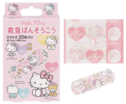 Sanrio｜Ribbon Boxed Adhesive Bandage｜20 sheets