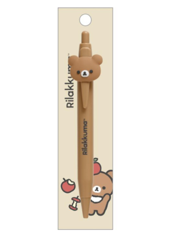 Rilakkuma轻松熊｜San-X Mascot Ball Pen - Kiiroitori / Basic Rilakkuma Favorite Things最爱的东西系列可爱角色圆珠笔｜芯0.7mm