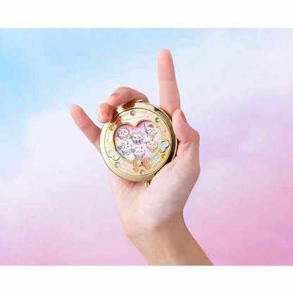 Chiikawa 吉伊卡哇｜超魔法少女/小魔仙系列变身镜/便携镜/随身化妆镜｜約H77×W70×D10mm