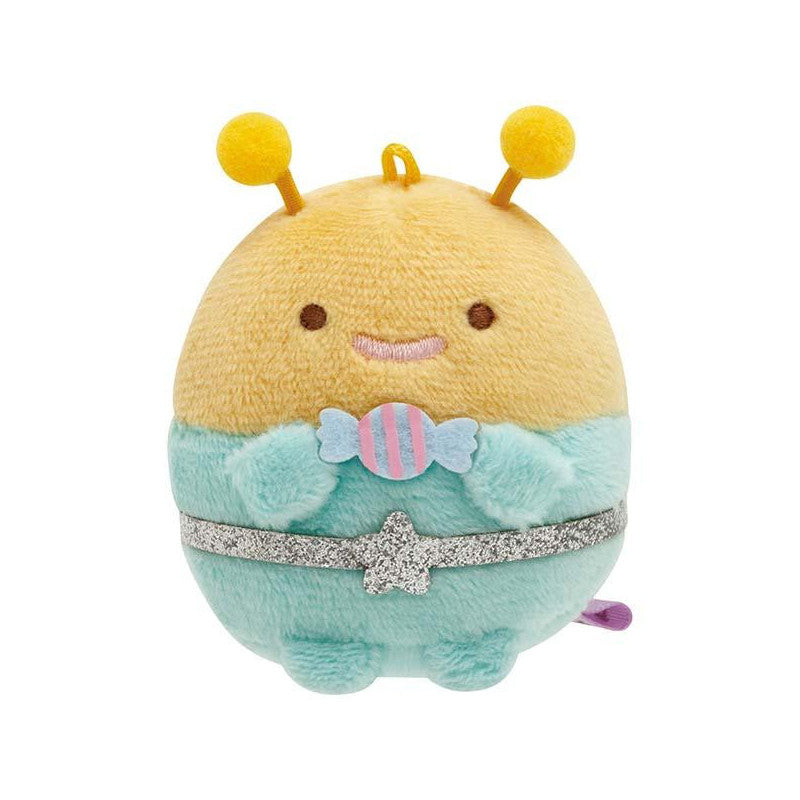 Sumikko gurashi角落生物｜ufo外星人神秘朋友限定毛绒mini公仔/玩偶三只组｜55 x 50 x 40 mm