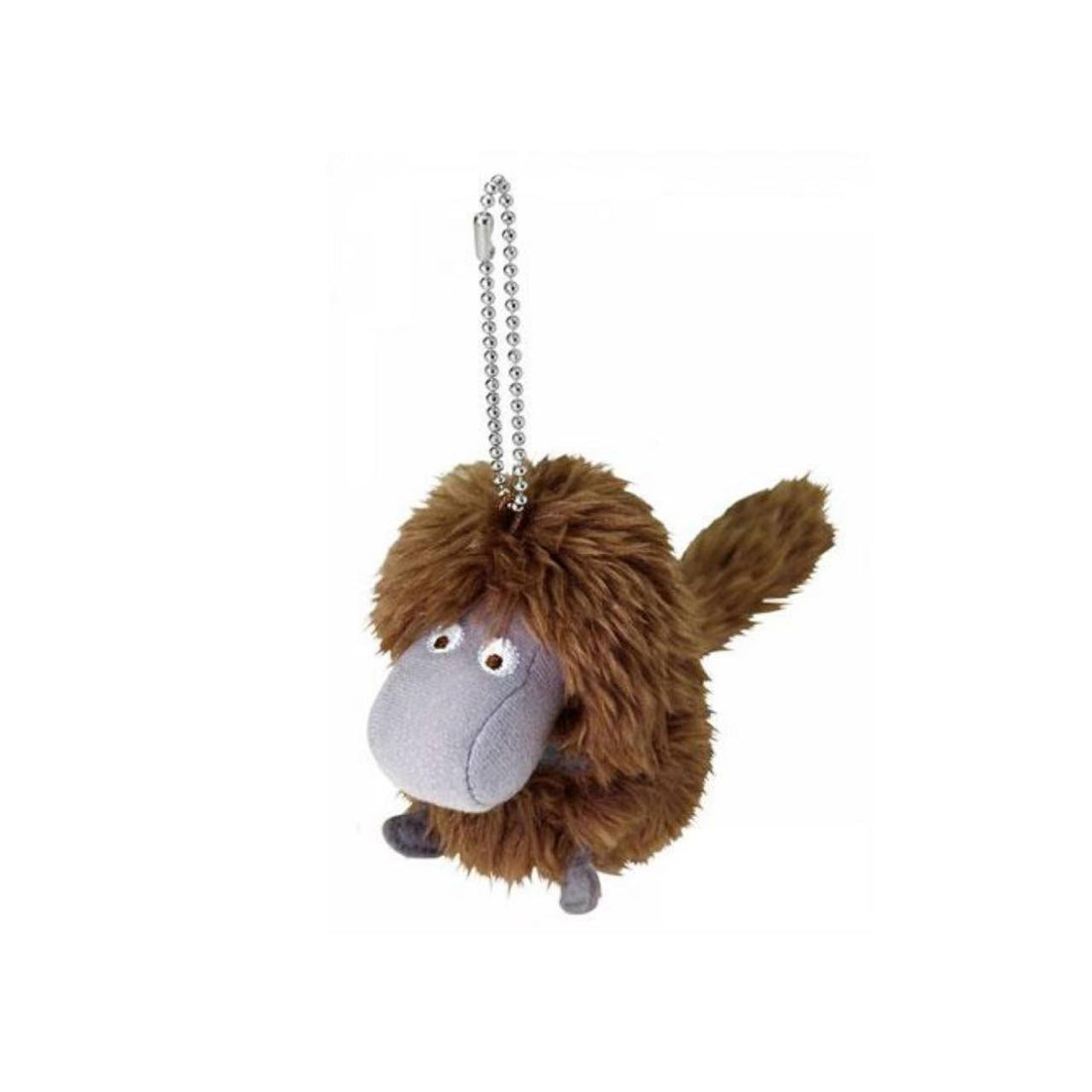 Moomin｜Ancestors of the Darkness Stuffed Mascot Holder /Plush Keychain｜H8 x W5.5 x D6cm approx.