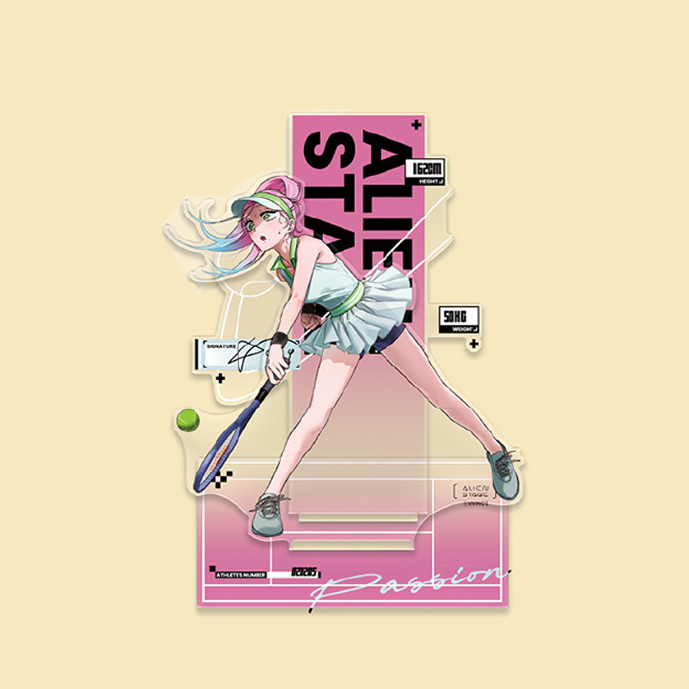 Alien Stage｜Passion Series Holographic Acrylic Stand｜25 cm × 14 cm approx.