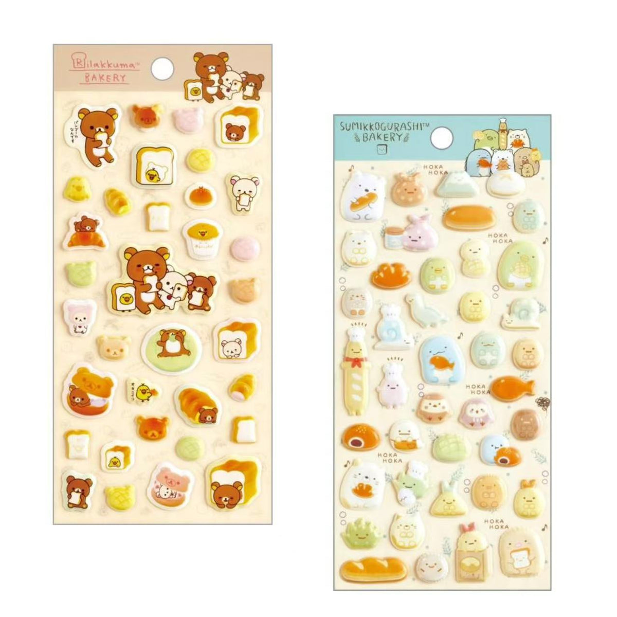 Sanx｜Bakery Squishy Sticker｜ 200×95mm approx.